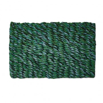 Bonnie and Neil | Woven Door Mat | Emerald